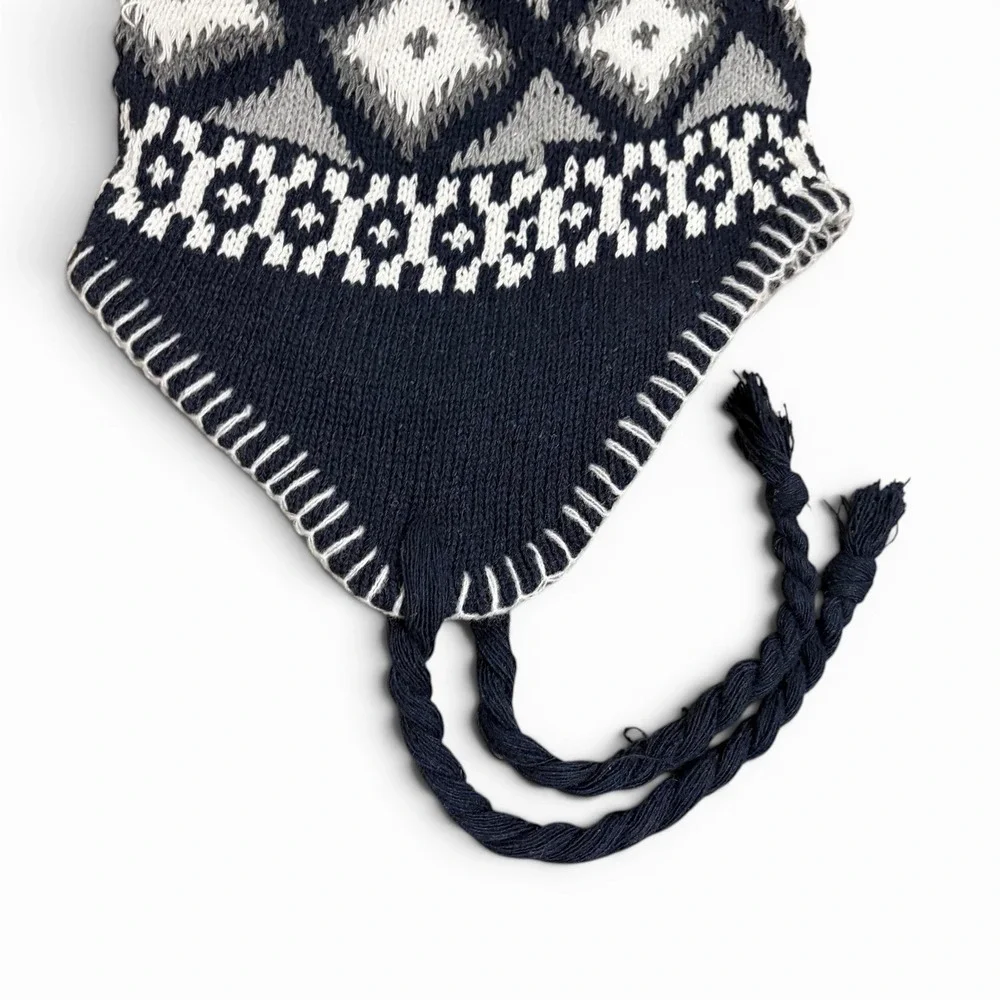 NEW! Men's‎ Navy Insulated Flap Hat by Heat Trendz, One Size Fits Most Nordic